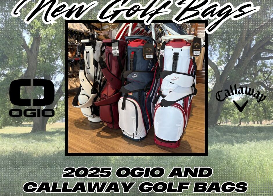 New Ogio and Callaway golf bags